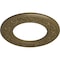 Ekena Millwork Blackthorn Ceiling Medallion (Canopies up to 7 1/2"), 13 3/8"OD x 7 1/2"ID x 3/4"P, Mississippi Mud CM13BLMMF - alternate 3